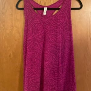 Athleta 3X pink racer back tank
